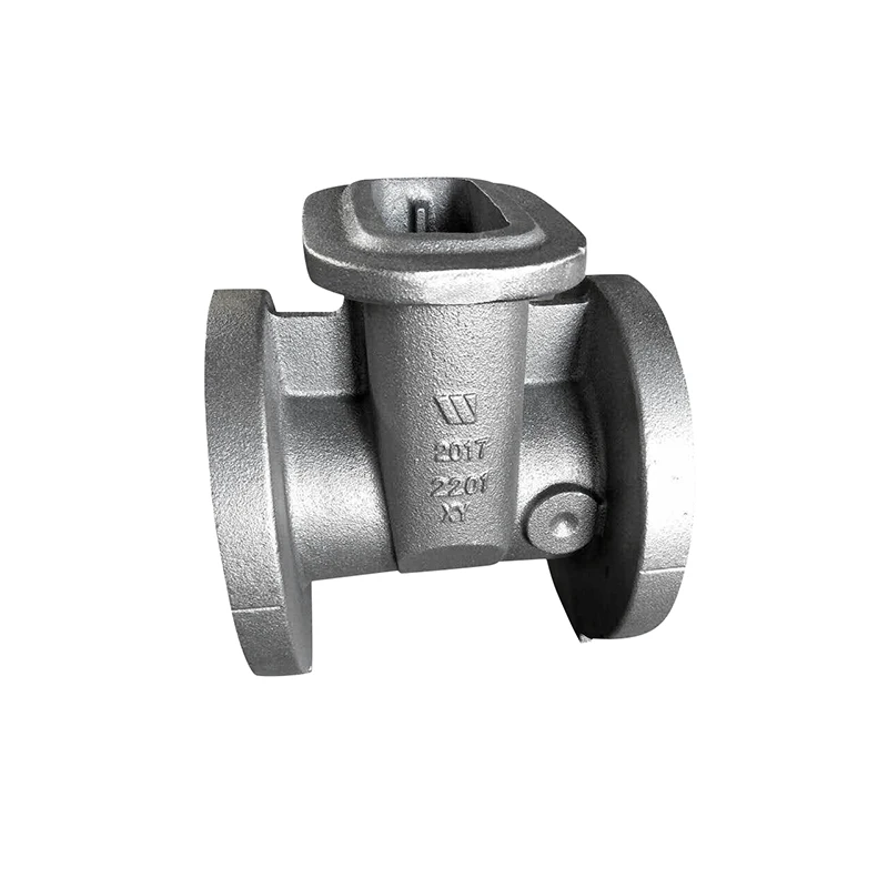 
Hot sale OEM cast iron rough casting valve body parts with fcd450 ductile iron 