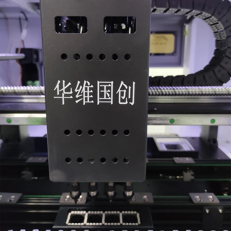 Famous Supplier HWGC High Accuracy in Positioning Surface Mounted Devices With Conveyor Pick place machine For 0201