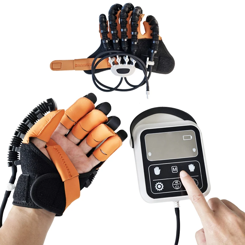 Hot Sale Hand Stroke Hemiplegia Rehabilitation Equipment Hand Function Exercise Correction Pneumatic Rehabilitation Robot Glove