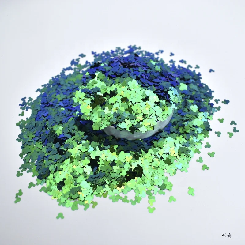 GH7888 Factory Wholesale Fine Biodegradable Chameleon Glitter Bulk Green Gold Blue Glitter Powder For Cosmetic Nail Art