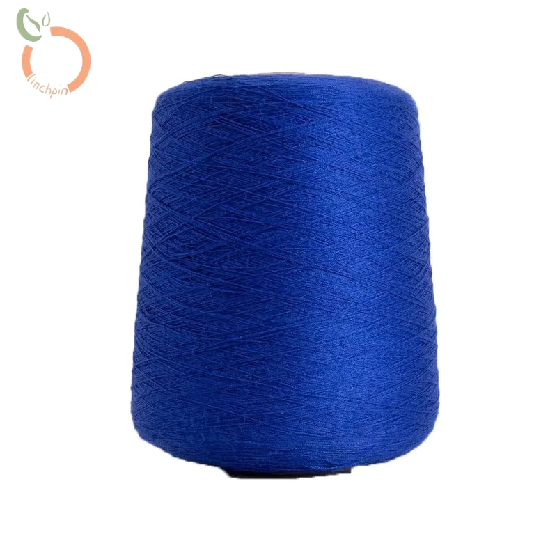 Cotton Combed Yarn 60/40 60% Cotton 40% Polyester 32S/2 Ring Spun Yarn Hot Sale Polyester Cotton Blended Yarn For Crochet