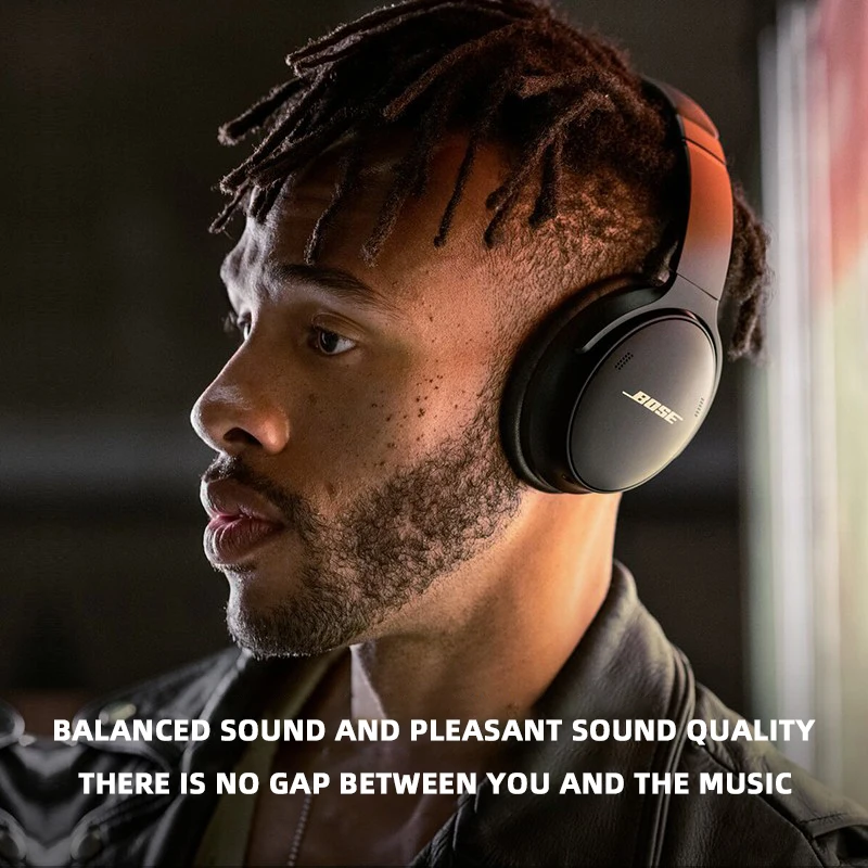Bose QuietComfort 45 Bluetooth Wireless Noise Cancelling Headphones Bass Headset Earphone With Mic Voice Assistant QC45