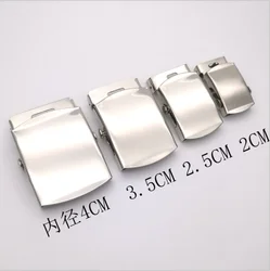 40 mm iron belt buckle custom logo nickel unisex cheap iron clamp slider iron buckles for canvas belts