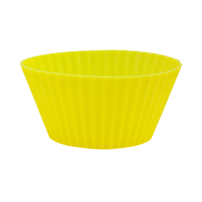 Wholesale Colorful 24 Silicone Muffin Cup Cake Baking Mold Set