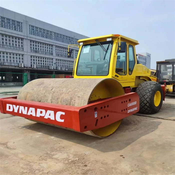 used Dynapac road rollers  CA6500D  20ton 22ton roller machine road construction equipment for sale