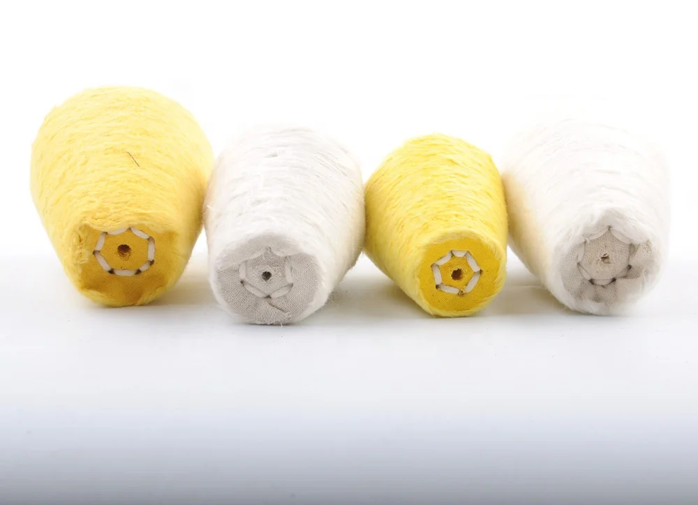 High efficiency abrasive grinding wheel cotton cloth buffing wheel for polishing