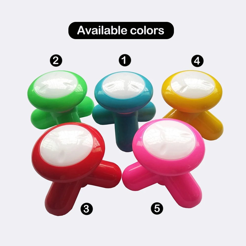 Portable Mini Wave Vibrating Massager Battery Usb Electric Handled Full Body Massage battery electric USB mini massager