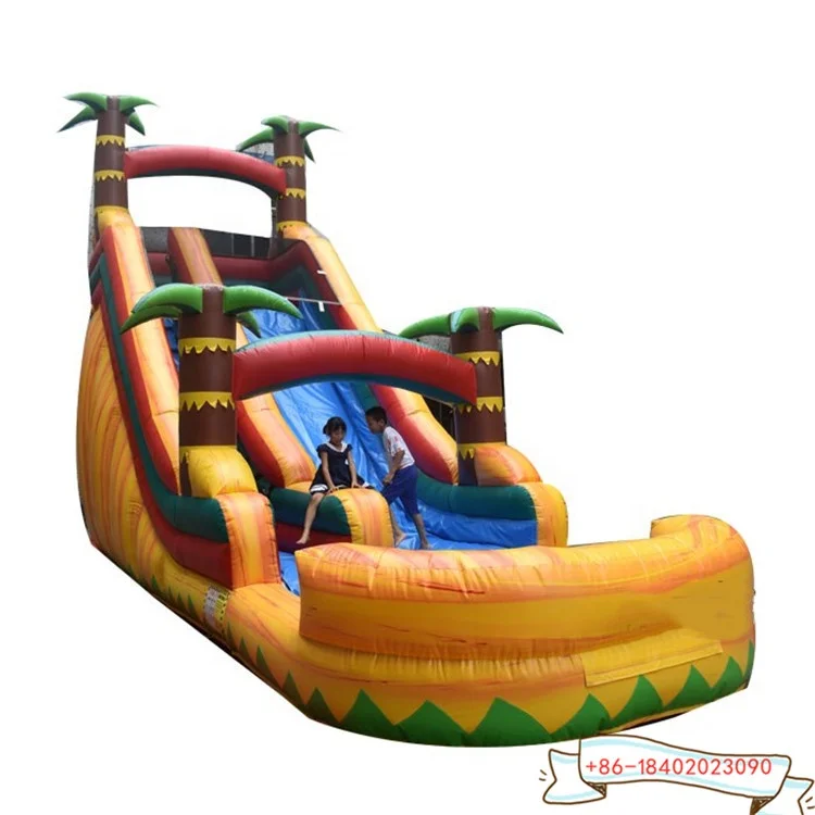 giant inflatable water slide with pool inflatable slide bouncer water inflatable slide waterslide