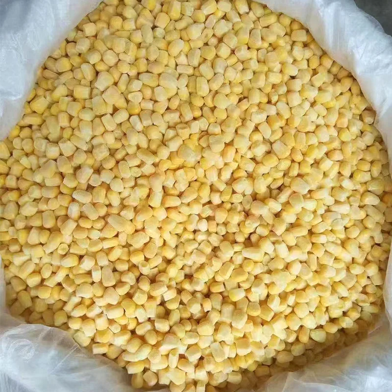 China Manufacturers Nutritional Dried Boiled IQF Frozen Corn
