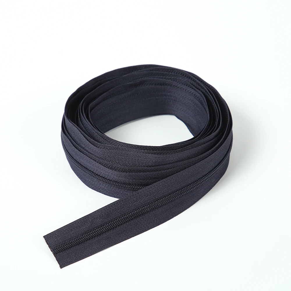 Free Sample Factory Custom navy #3 polyester Invisible Zipper fashion design waterproof zip