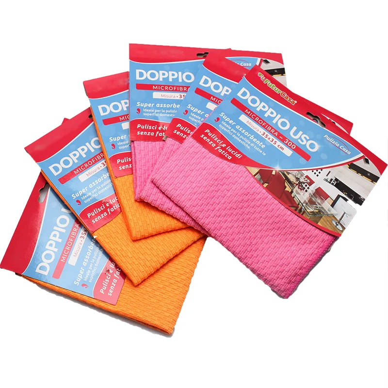 
Hot selling custom Waffle Weave Customized Microfiber Kitchen towel tea towels 