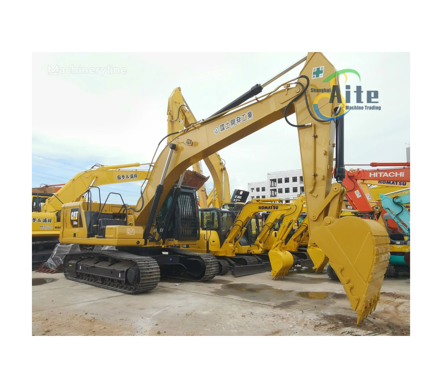 USA original cat 330gc  excavator used Caterpillar Machinery hydraulic excavator CAT 320 330 312D in shanghai