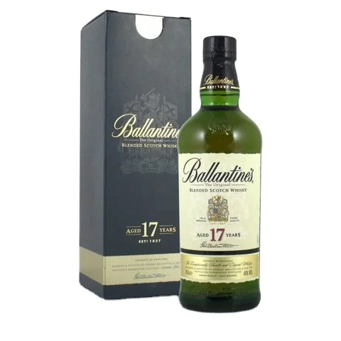 Ballantines Scotch Whisky 12, 17, 21 Years Old
