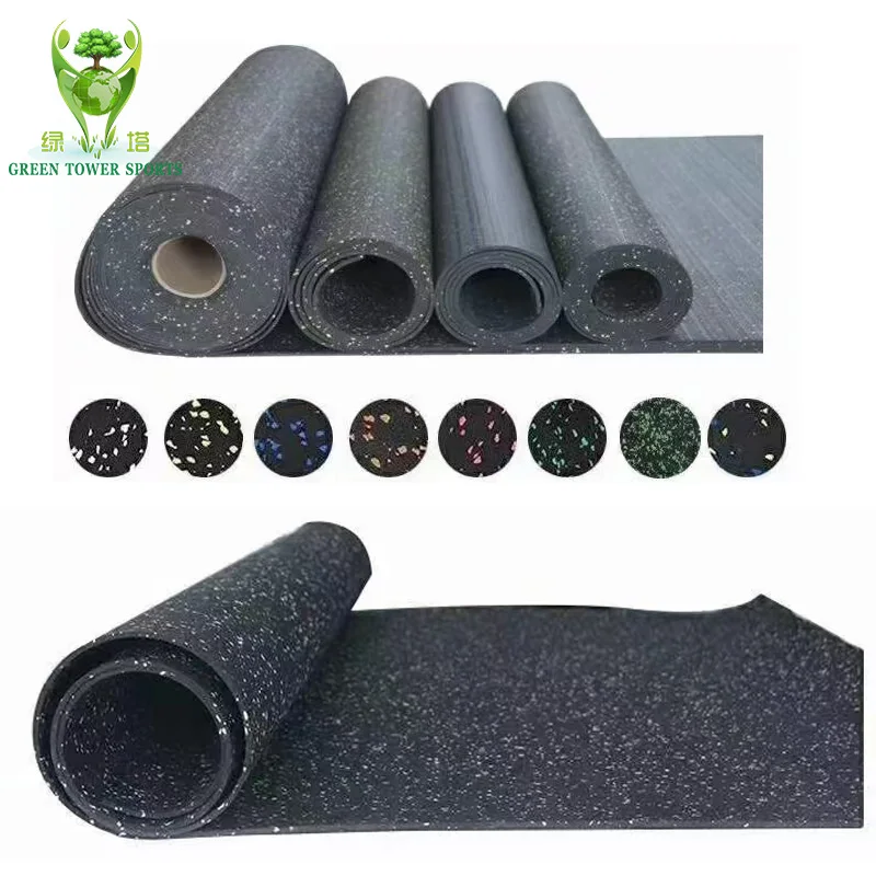 Super Quality Wholesale Crossfit EPDM Rubber Gym Flooring Roll