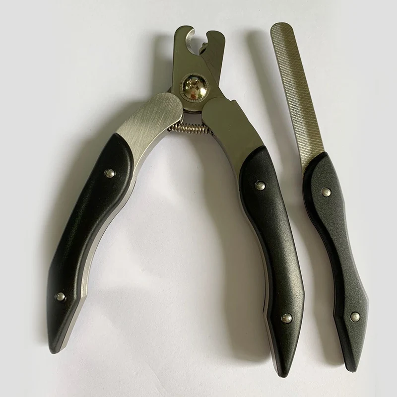 Professional Pet Nail Clippers and Claw Trimmer with Safety For Animals Paws Grooming Dog Cat Clippers