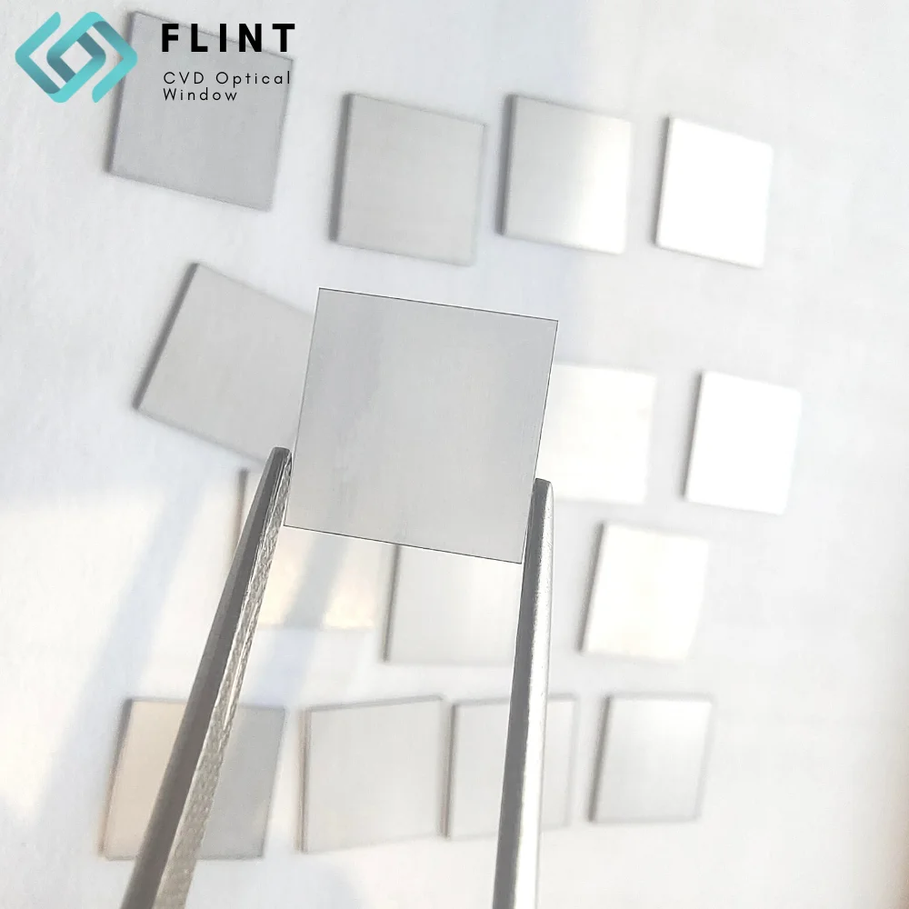 Flint CVD Mono Crystal Diamond Transparent Plate White Synthetic Electronic Grade For Optical Use