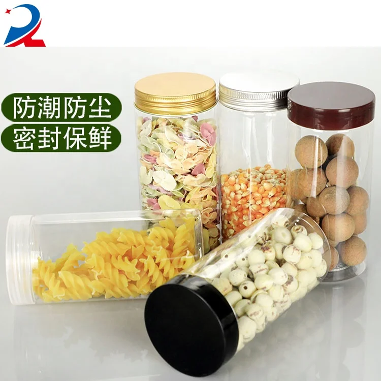 Professional Factory supply transparent plastic can plastic bottles and jars
