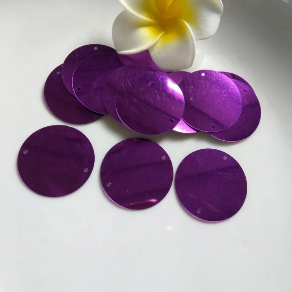 
30mm flat round sequins loose sequins 