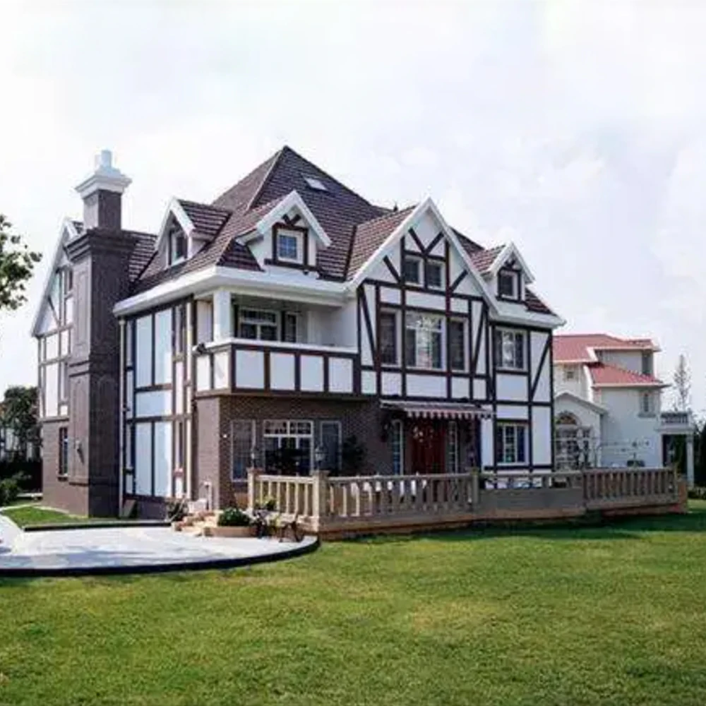 Modern Prefabricated Villa Steel Structure Building Construction