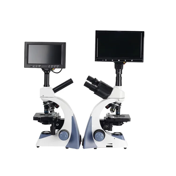 Veterinary Display With Lcd Screen Digital And Medical Electronic Binocular Microscope