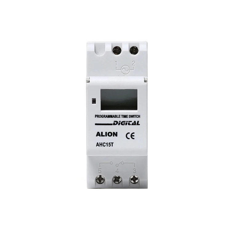 ALION AHC15T-220/60Hz-5P-20A Digital week timers, 24 h digital 220 volt timer switch