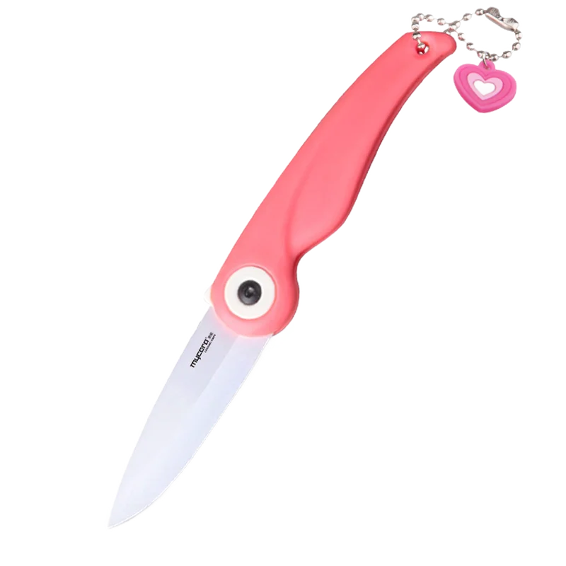 
Promotional Peeling Knife Portable Kitchen Ceramic Folding Knife 
