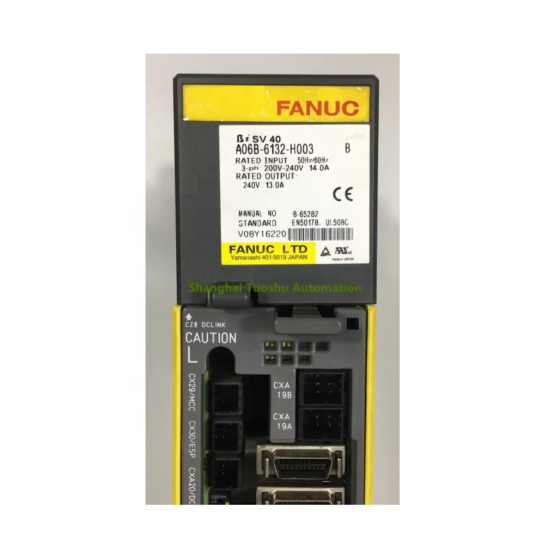Fanuc A06B-6132-H003 Bi SV 40 I/O звено представляет собой ведомой оси езды на