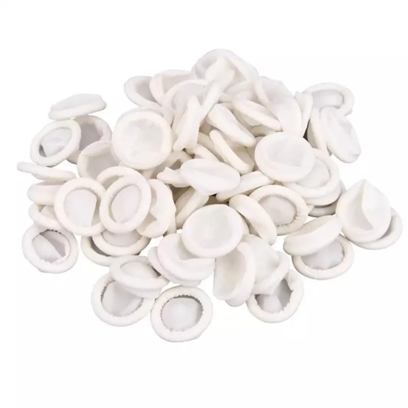 770 pcs Size S M L Powder Free Pink Anti-slip Finger Cover Anti Static ESD Latex Finger Cots