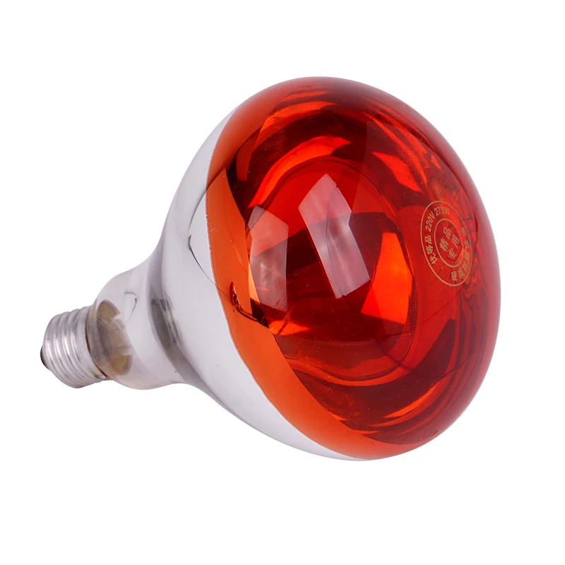 Energy Efficient Poultry Piglets Farm Infrared Thicken Heating Lamp Waterproof Livestock Breeding Pet Brooder Hatch Halogen Lamp