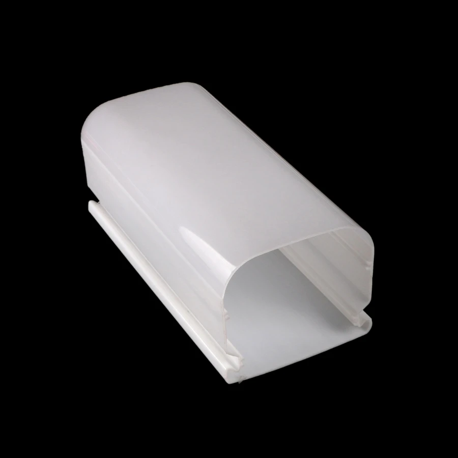 Customizable Modern Design Co-Extruded Plastic Frame Cheap PVC Profile Square Transparent PC Material