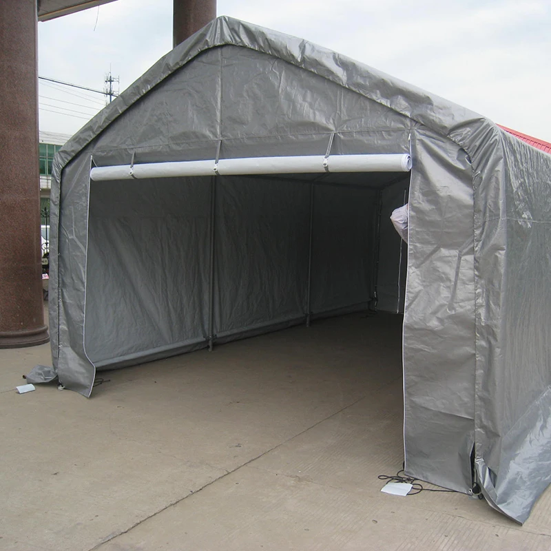 Solar Panel Carport Galvanized Metal Carport Canopy Cheap Car Garage  Carport Fold Car Tent