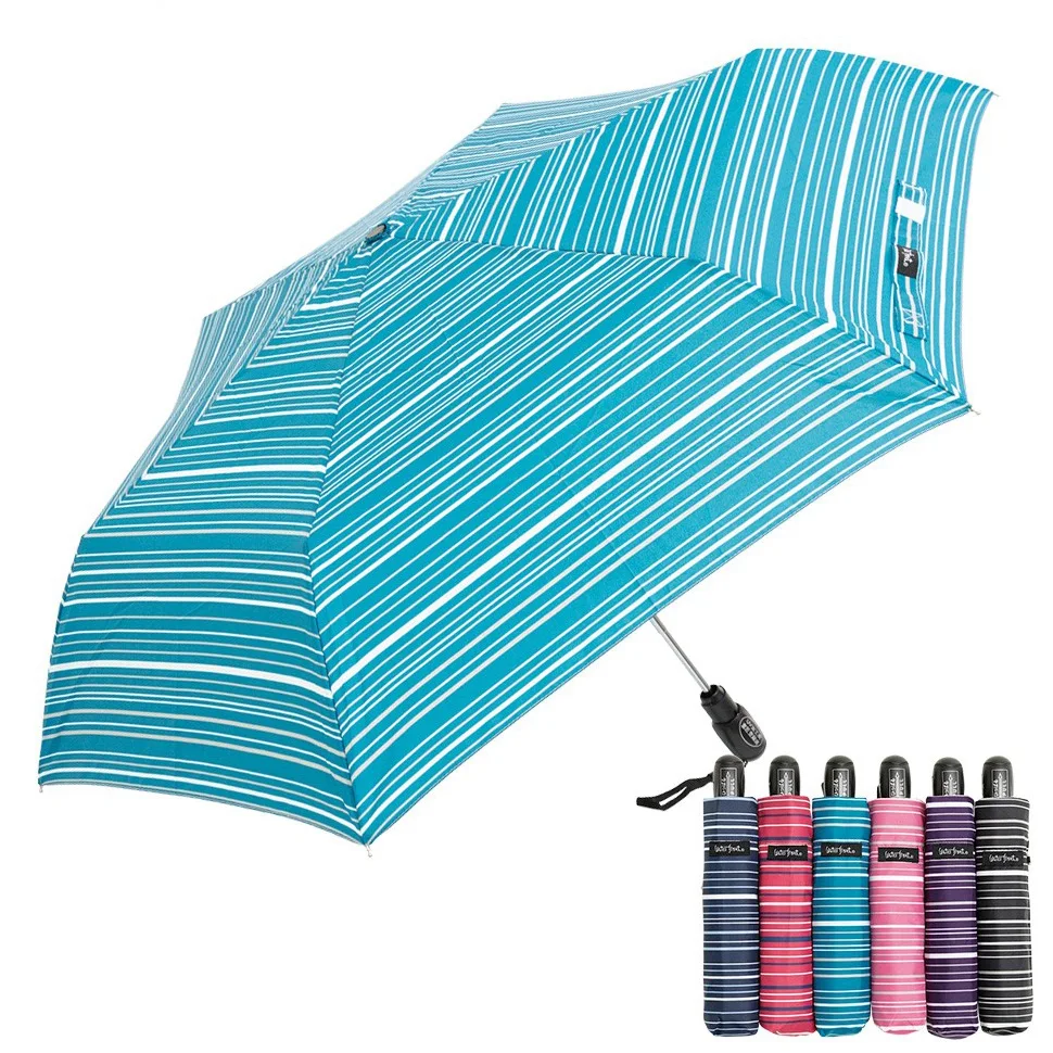 Small Portable 3 Fold Automatic Car Gear Umbrella for Wind Rain