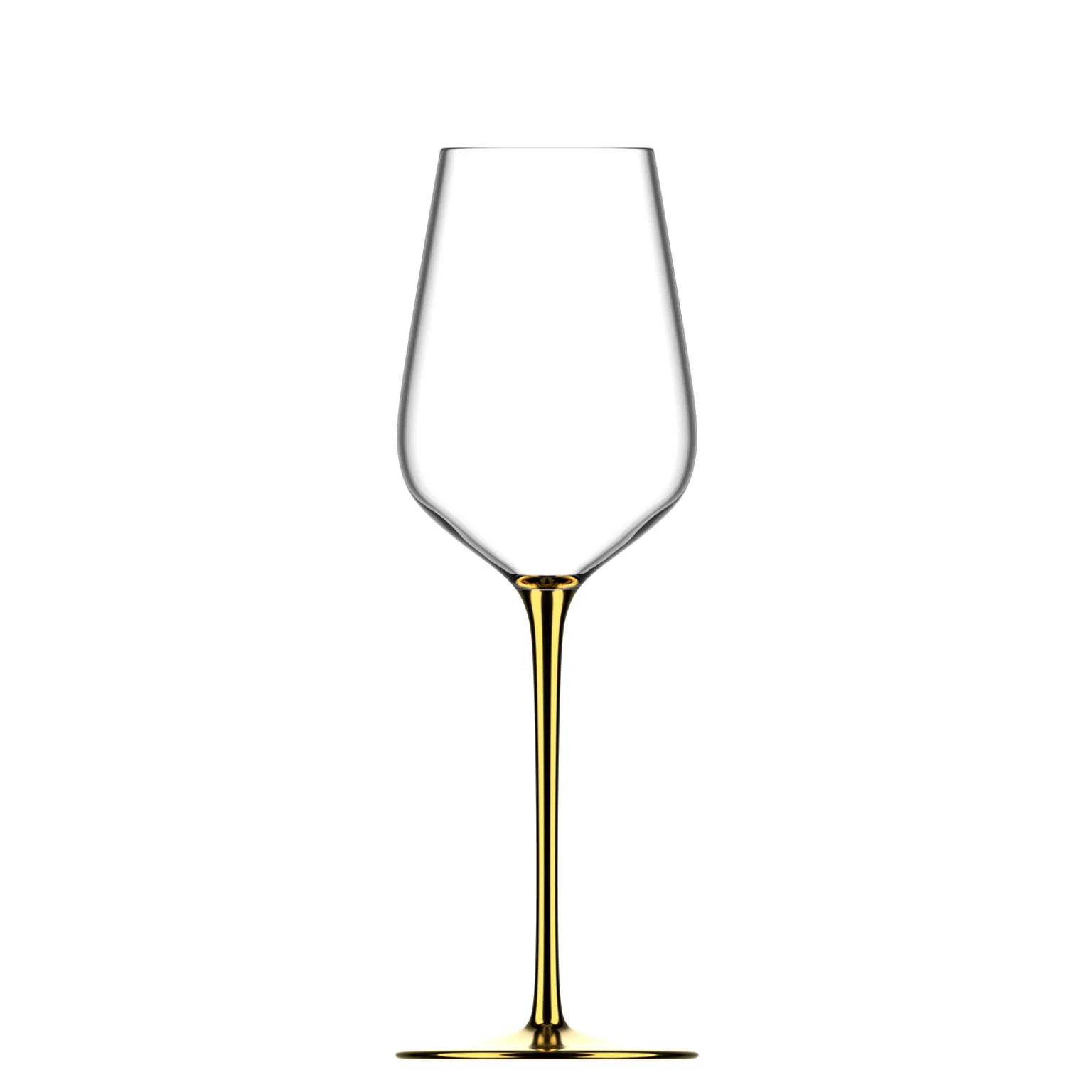 Luxury Amber&Gold Muti-color Champagne Glass Stemware Creative Flute Design for Home or Bar Durable Silicone Material