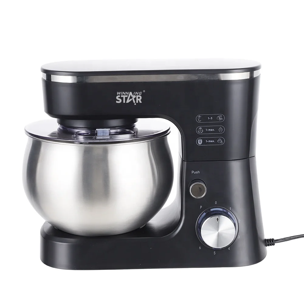WINNING STARElectric Food Mixer Table Stand Cake Dough Mixer Handheld Egg Beater Blender Baking  Whipping Cream Machine