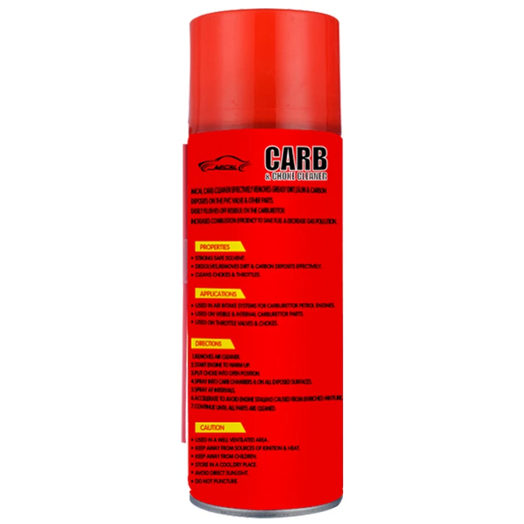 Car Care Carburetor Choke Injector Cleaner