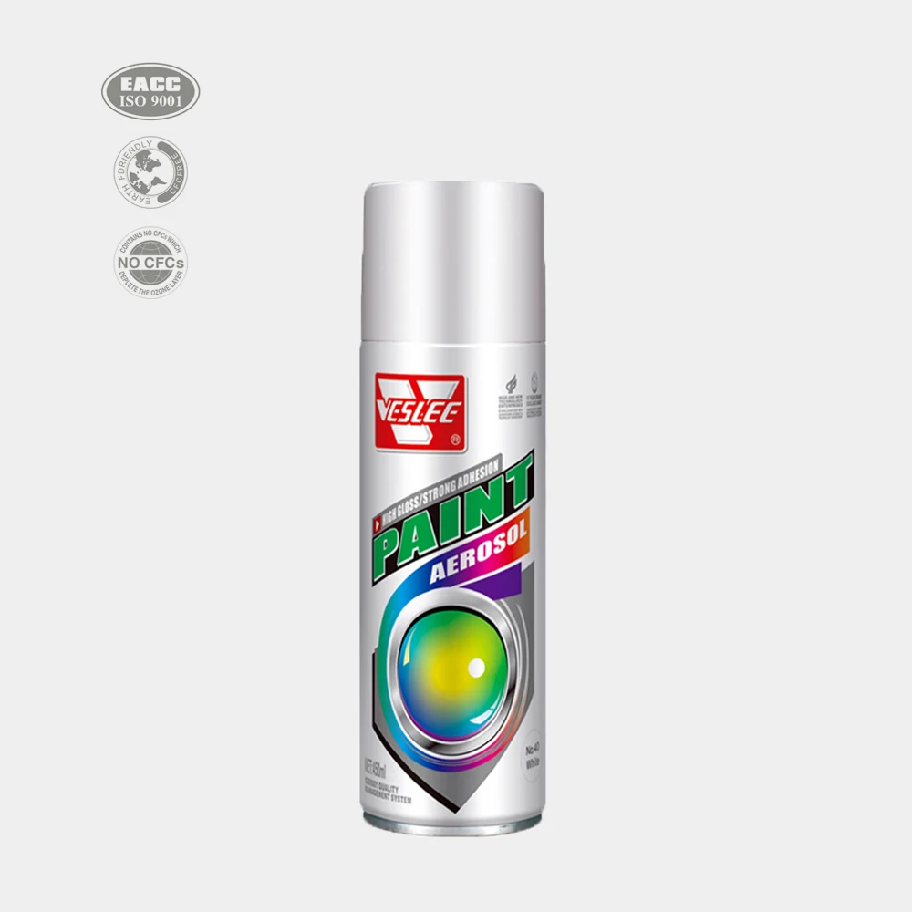 Competitive Price Strong Adhesion Glossy White Paint Spray