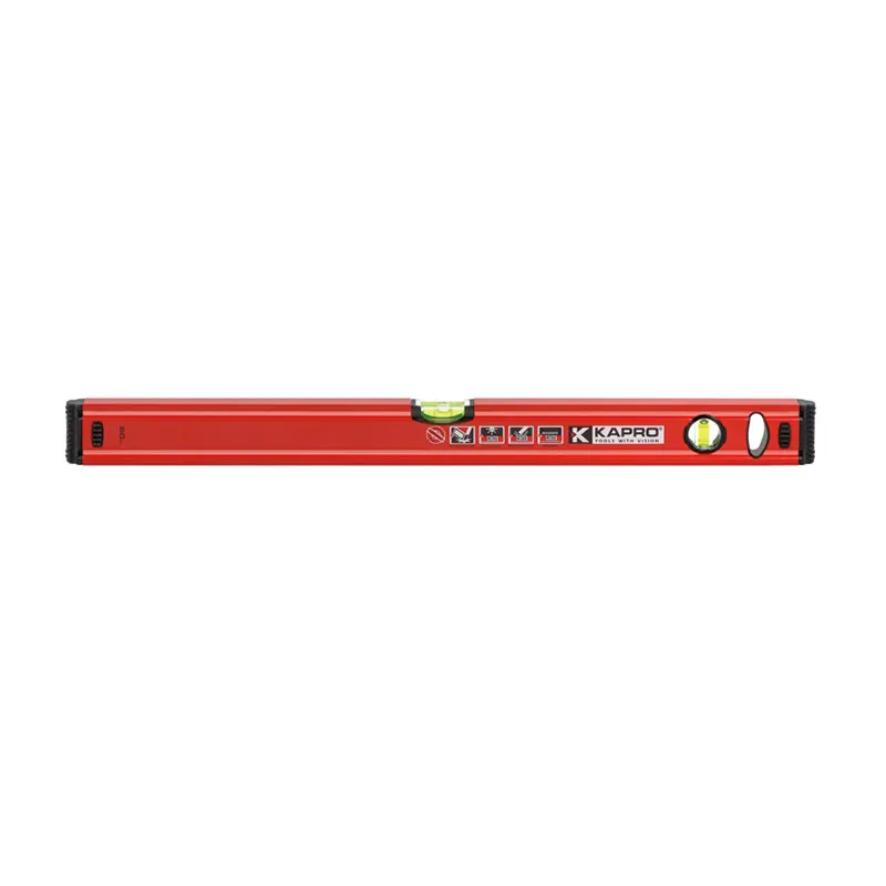 square tube pipe level ruler red 779 20cm-200cm 0.5mm high precision with magnetic spirit level level ruler red