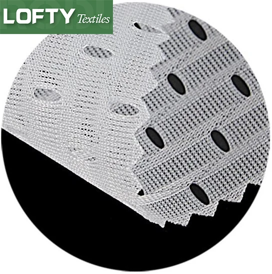 115gsm Dye sub perforated mesh flag fabric for beach flag textile