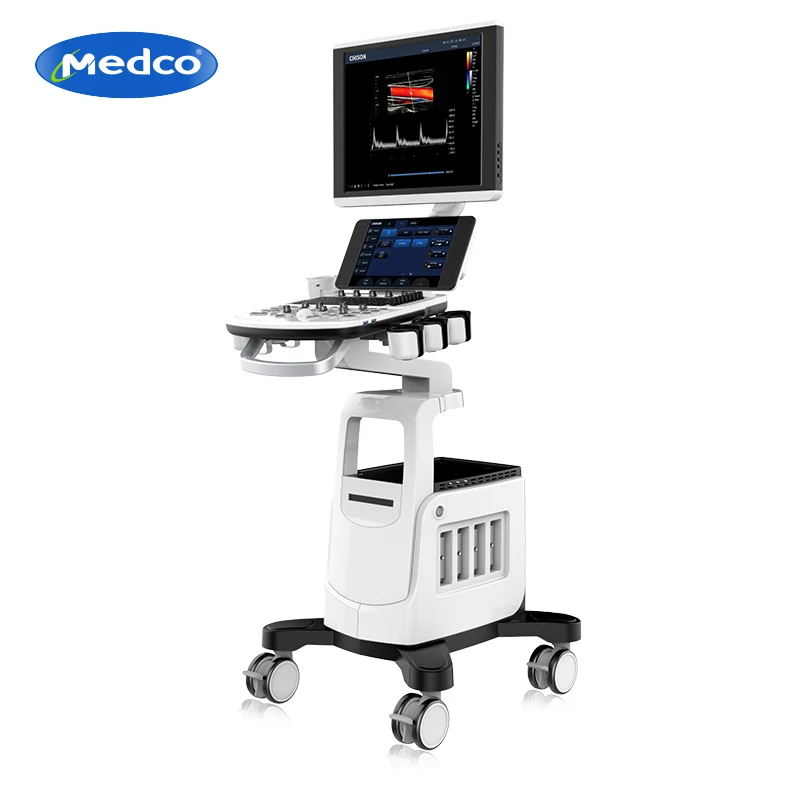 CBIT6 4D 5D Cart Color 19 Inch HD LED Monitor High Perform Elastographyance Cardiovascular Gynecology Ultrasound Machine