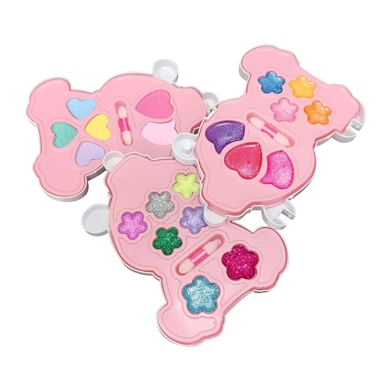 Wholesale Pretend Play Girls DIY Beauty Cute Animal Shape Children Makeup Toy Set Cosmetic Toy for girls