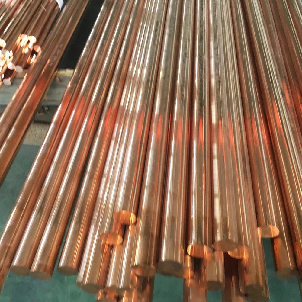 Various Specifications Industry 15mm 16mm 99.9% Pure Solid Beryllium Copper Rod