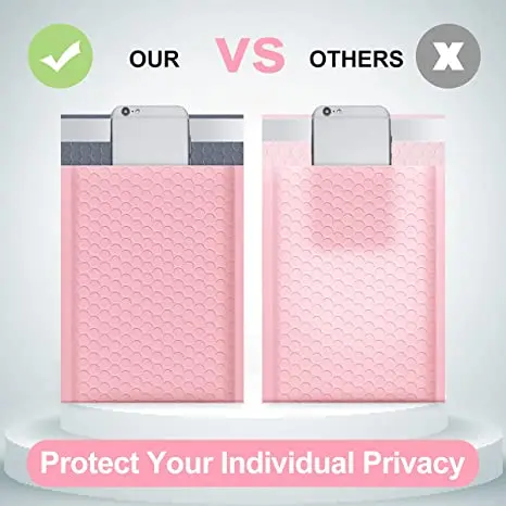 Eco-Friendly Poly Bubble Mailer Envelopes Polymailers Packaging Custom Shipping Mailers Mail Mailing Bags With Logo Wrap Padded