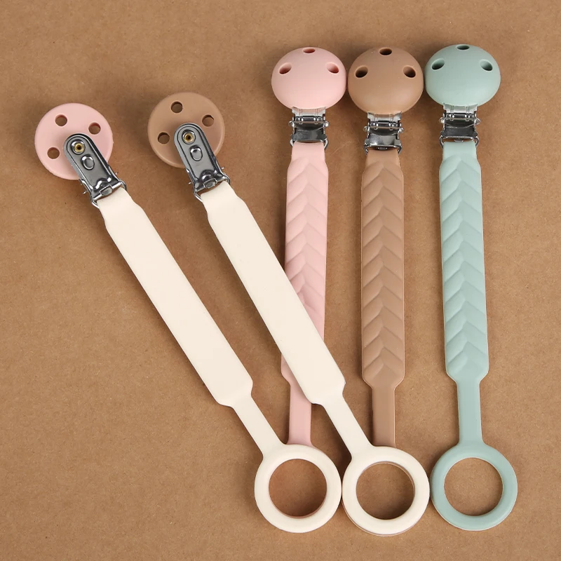 Packaging Wooden Dummy Fruit Pacifier Feeder Chain Box Silicone Baby Pacifier Clip Holders Case