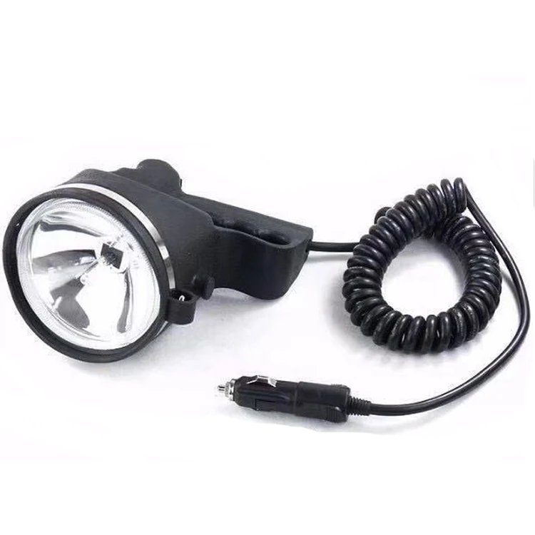 Handle spot 12v 4inch 35w search light lamp bulb hunting laser light night force light hunting