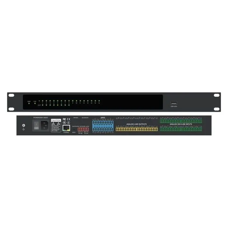 Professional digital karaoke processor dsp processor digital line array processor Private mold metal DSP TFP1608