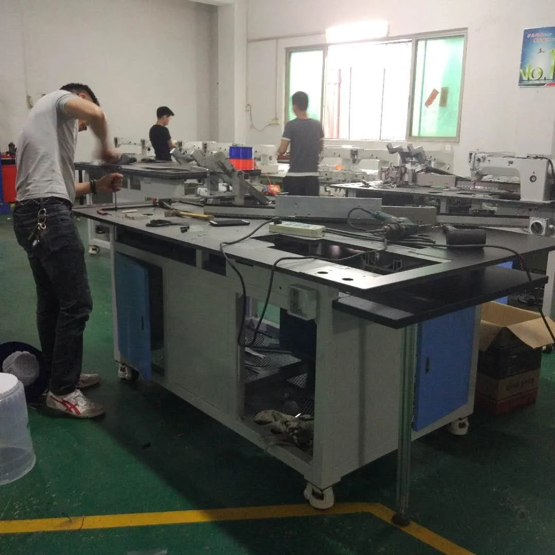 Automatic jeans patch pocket welting sewing machine pocket setter