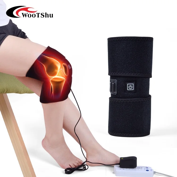 Wholesale OEM Electric Knee Pain Relief SBR Protector Heated Knee Support Brace Pads For Knee Pain