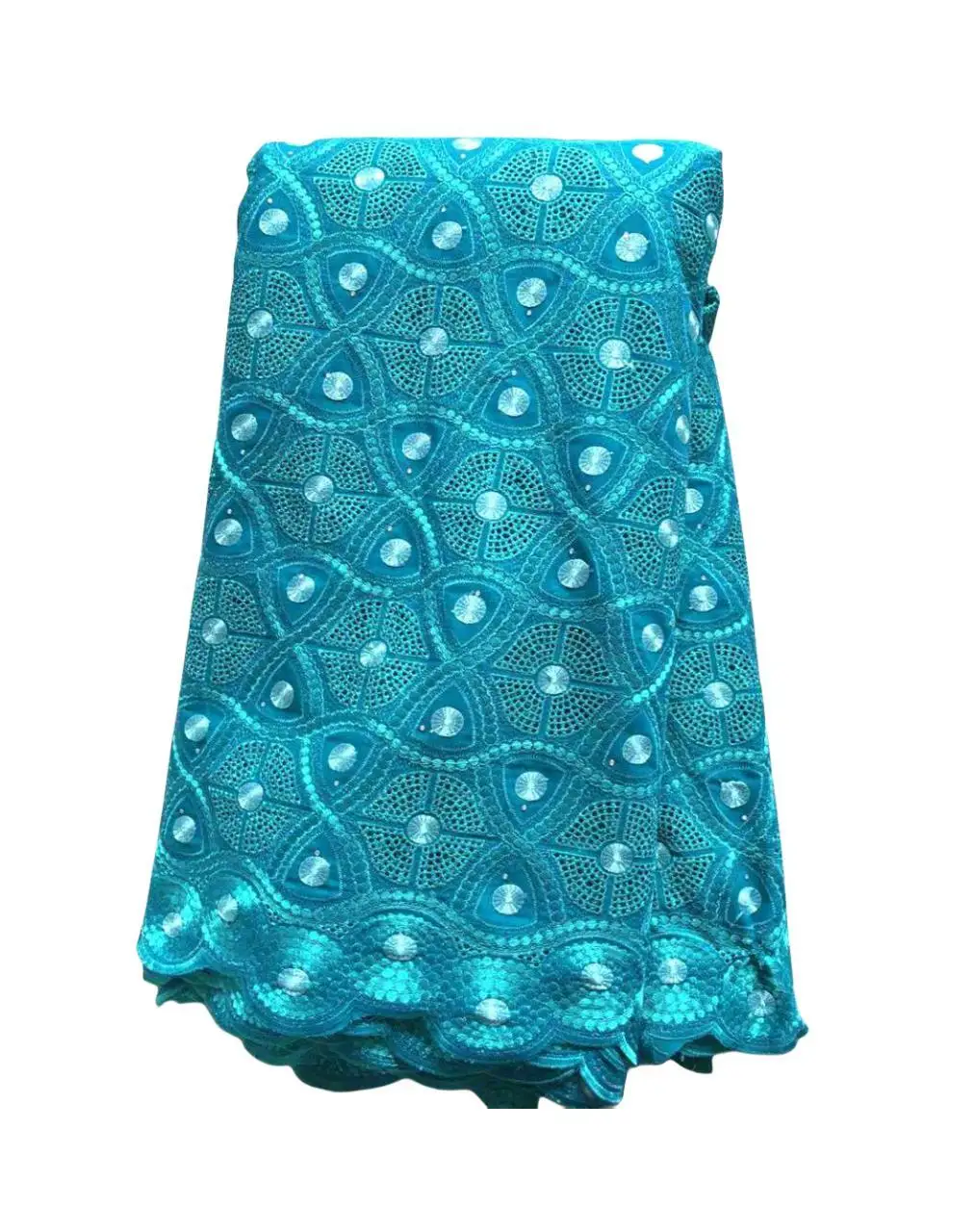 on sale Clearing big discount high quality african Embroidered lace fabrics swiss voile lace fabric