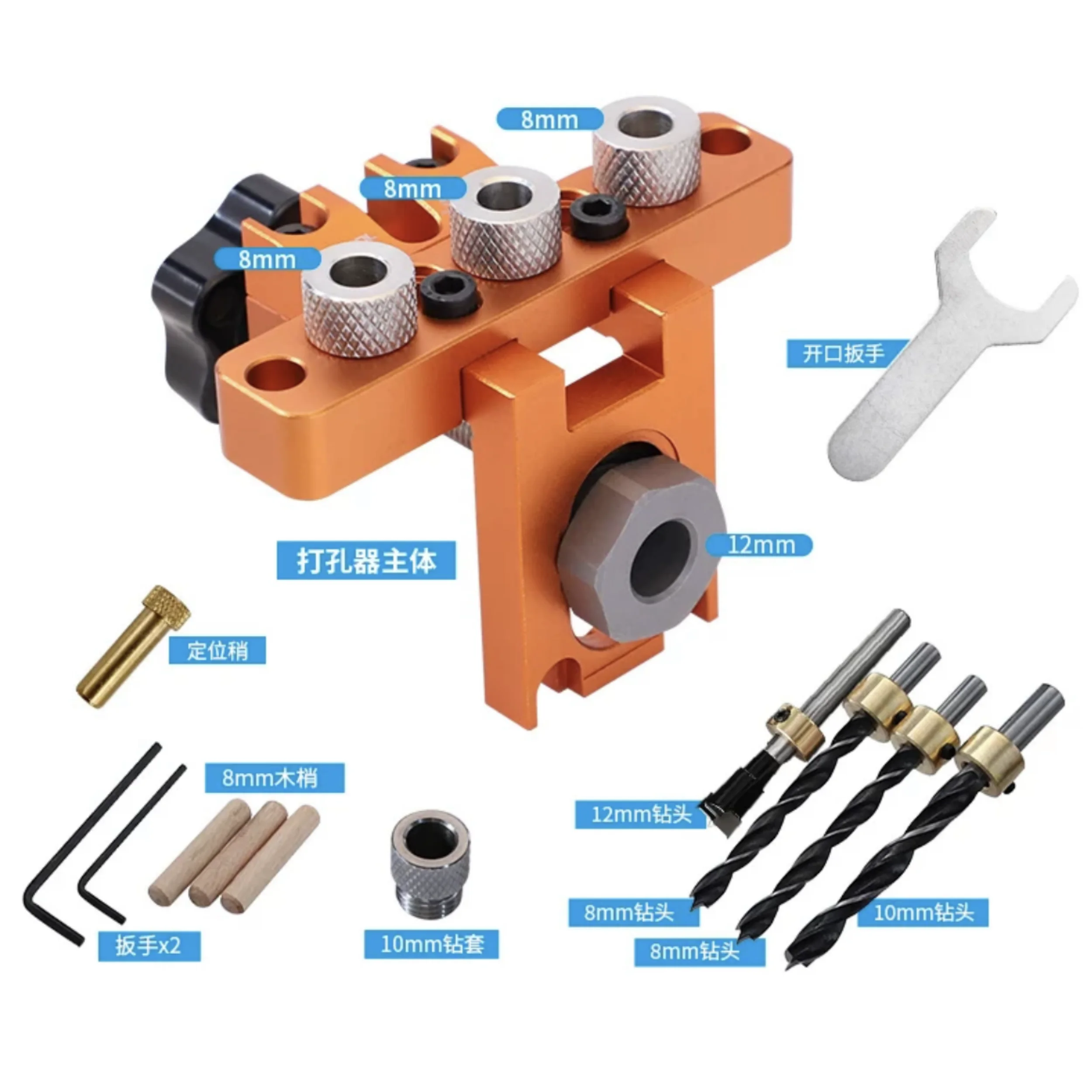 Source factory countersink drill with limiter alloy head cone drill woodworking step screw installation woodworking hole drill