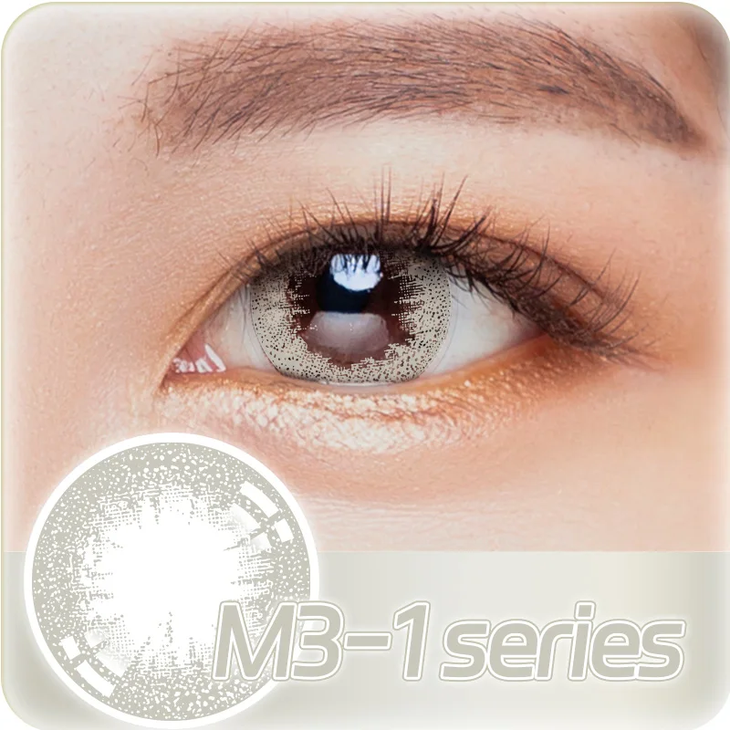 Hot Eyes Lens Eye Contacts Lentes  Contacto Len Yearly Diamond Colored Contact Lenses